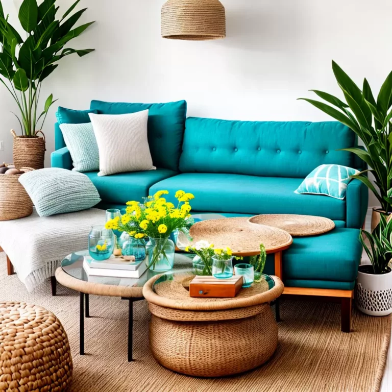 Decoração Sustentável com Azul Turquesa: Um Guia Prático