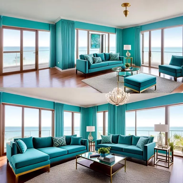 Azul Turquesa: Tendências de Decoração para 2023