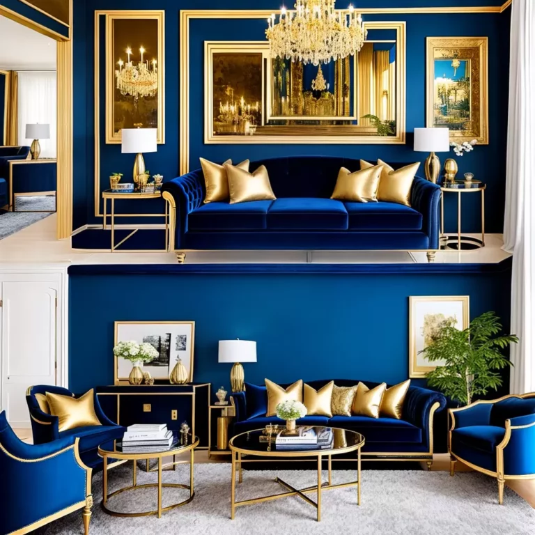 Decoração de Interiores: A Sofisticação do Azul Royal
