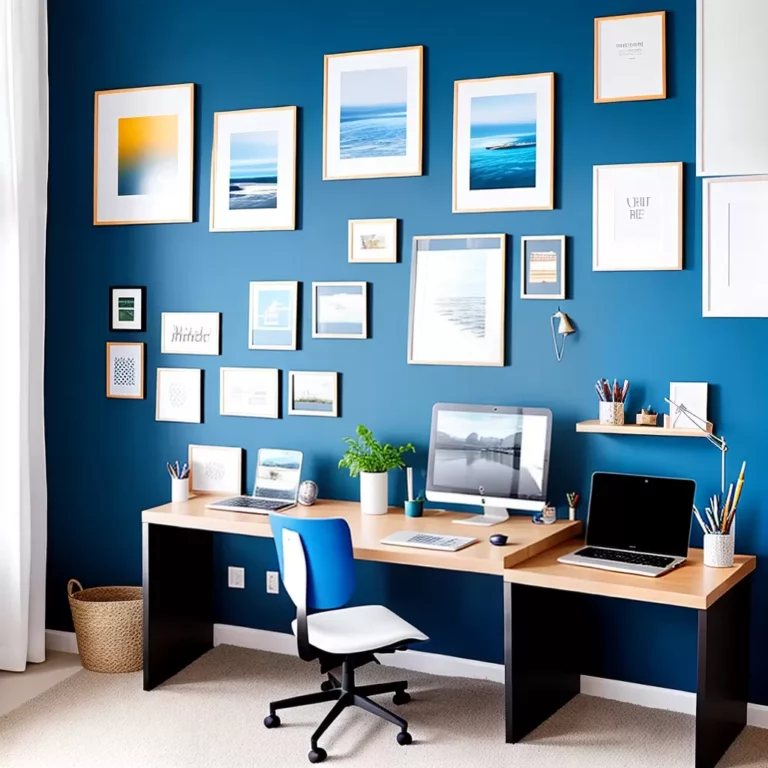 Incorporando o Azul Royal ao seu Espaço de Trabalho