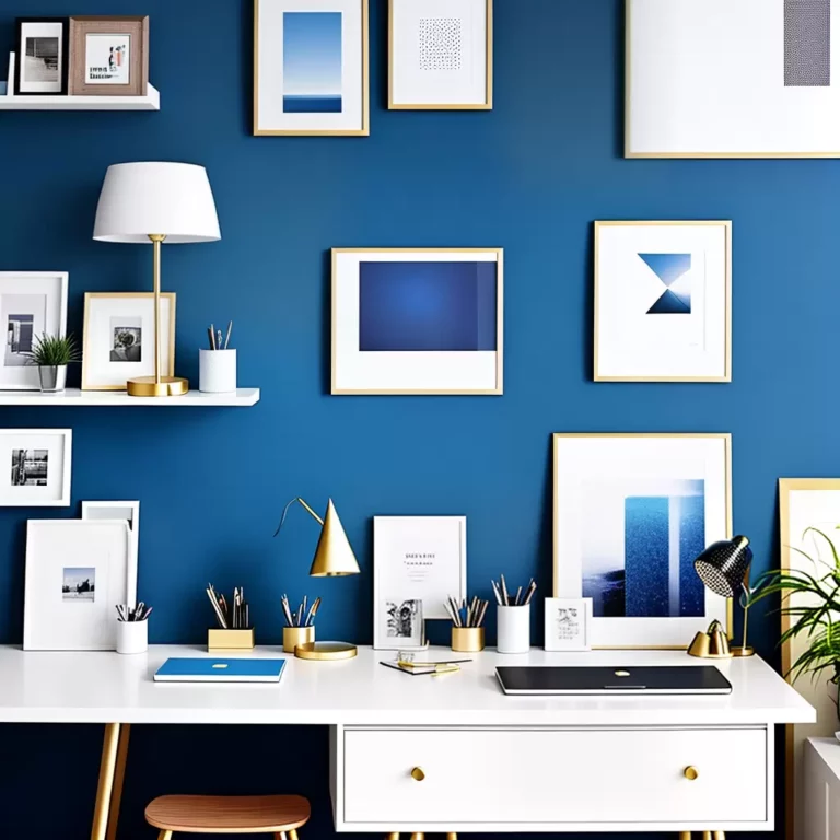 Azul Royal na Sala de Estar: Dicas para Adicionar essa Cor Vibrante