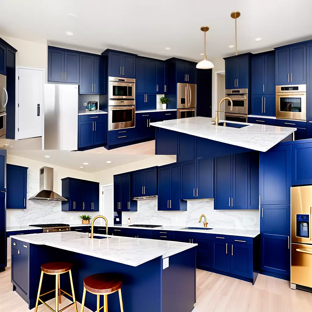 O Impacto do Azul Royal na Decoração da Cozinha