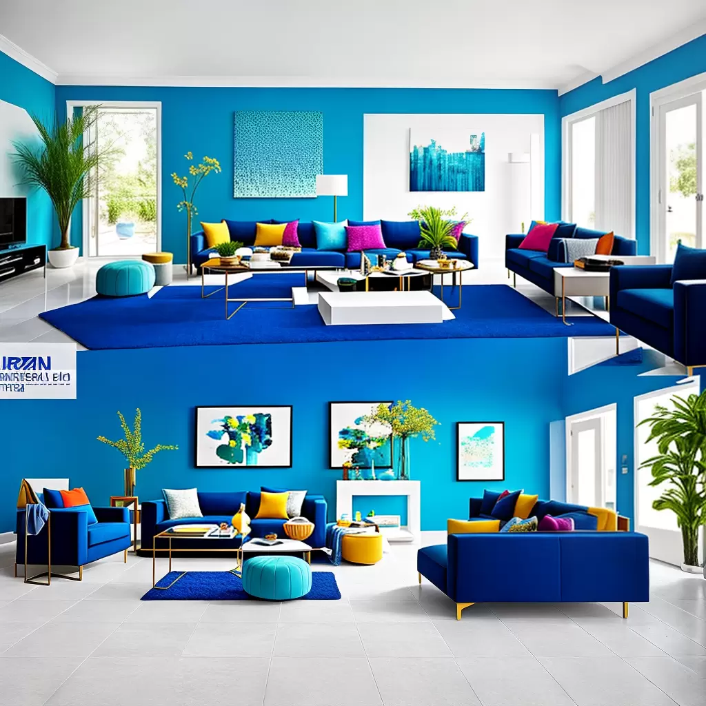 Fotos sofa veludo azul padroes parede lustre