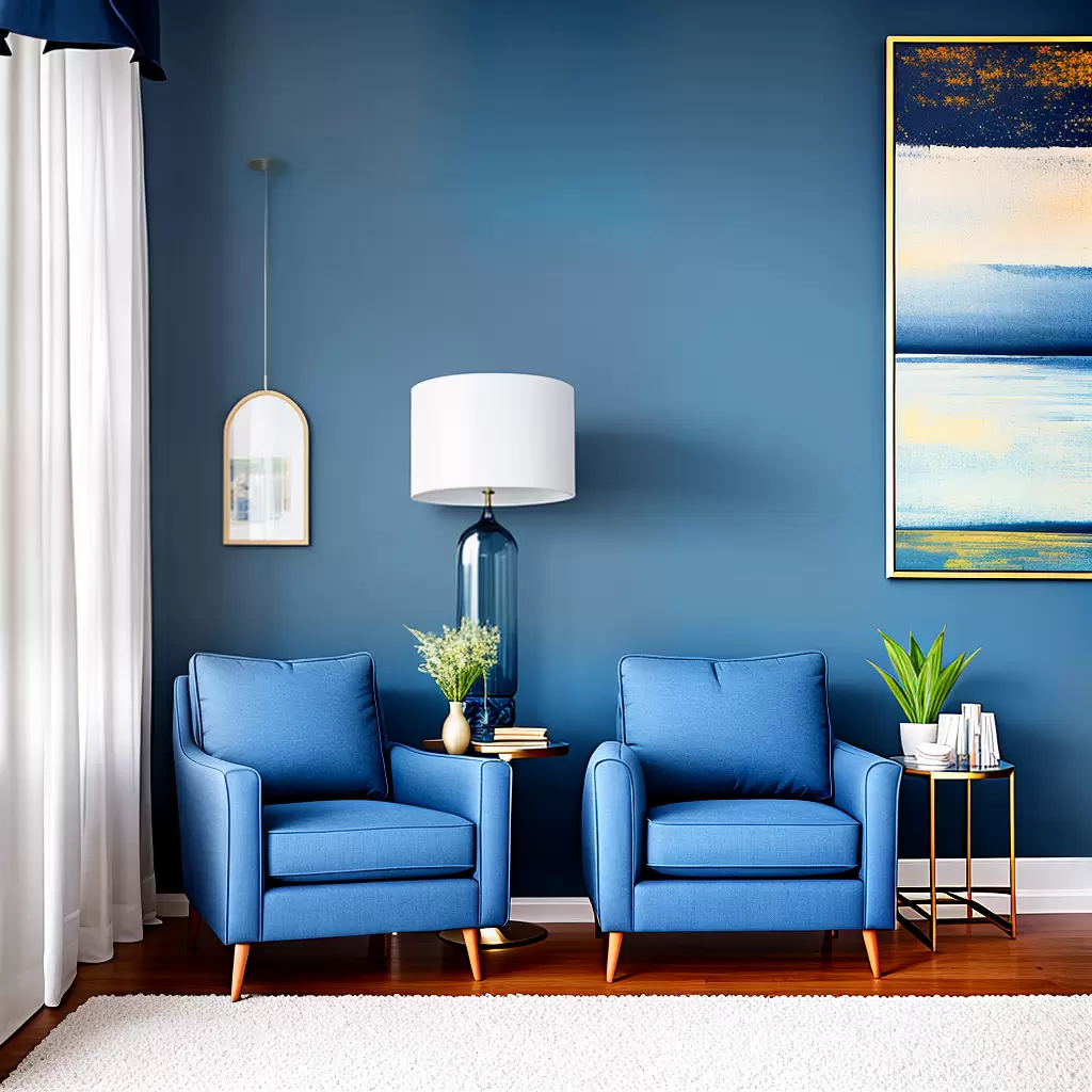 Fotos cadeira azul royal decor moderno
