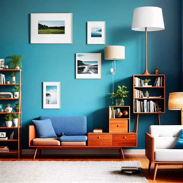 Decoração de Escritório em Azul Royal: Inspiração e Concentração