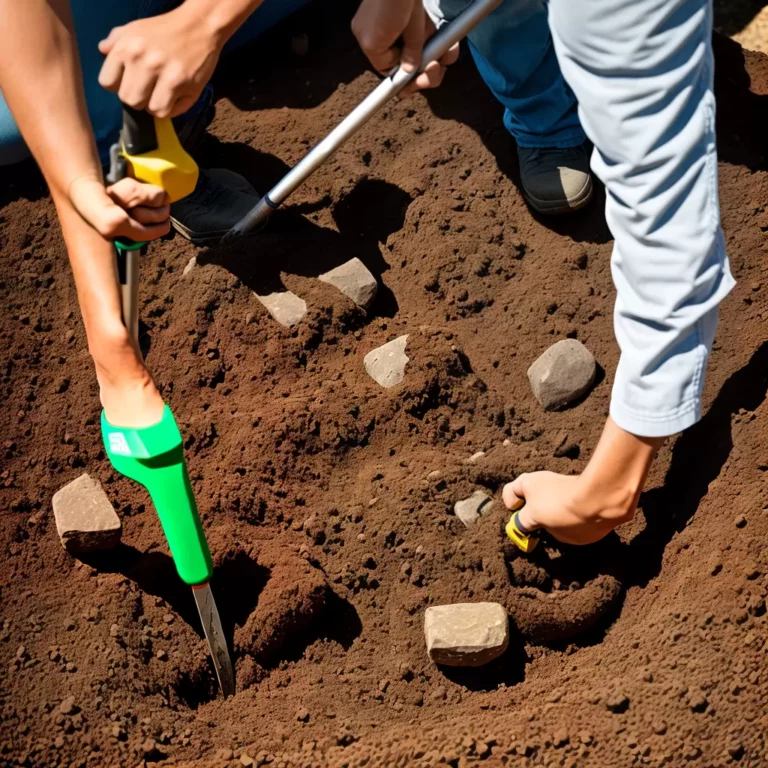 Alavancas de solo: facilitando a remoção de raízes e pedras