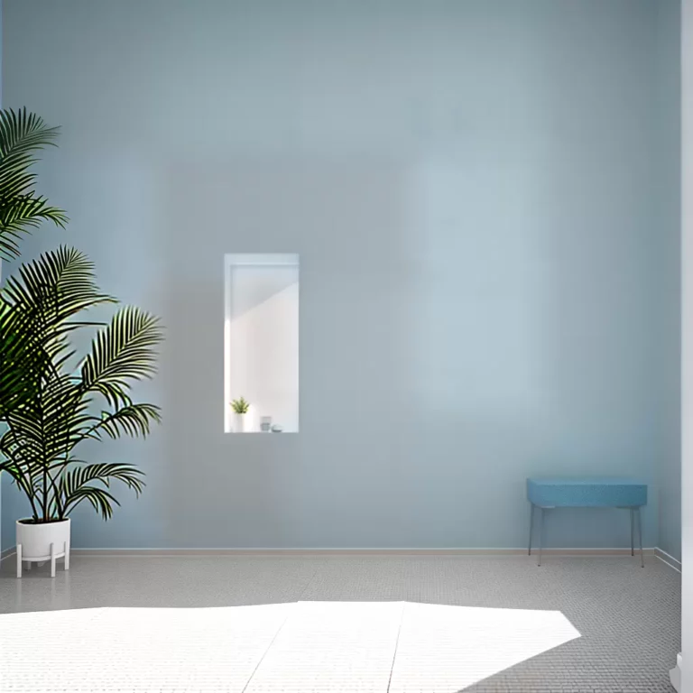 Azul Celeste no Piso: Uma Opção Delicada e Original