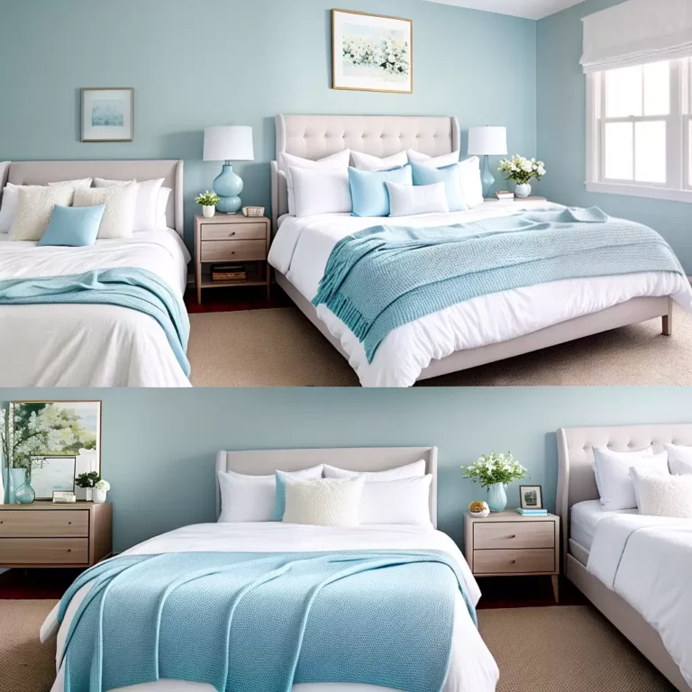 Azul Celeste e Branco: A Dupla Perfeita para uma Decoração Calma e Relaxante