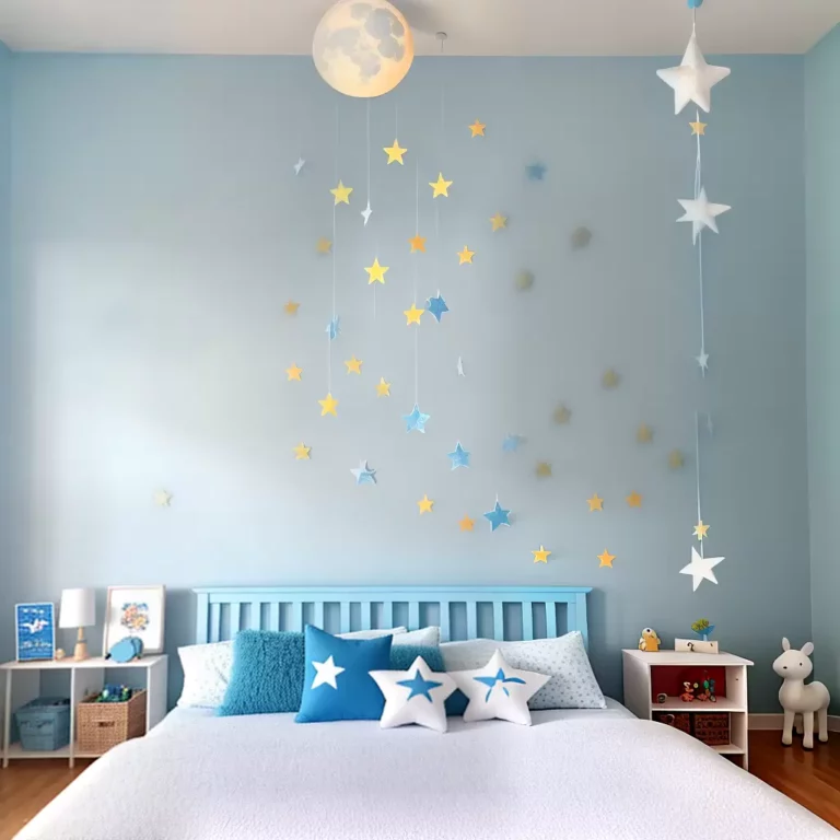 Como Usar Azul Celeste na Decoração de Quartos Infantis