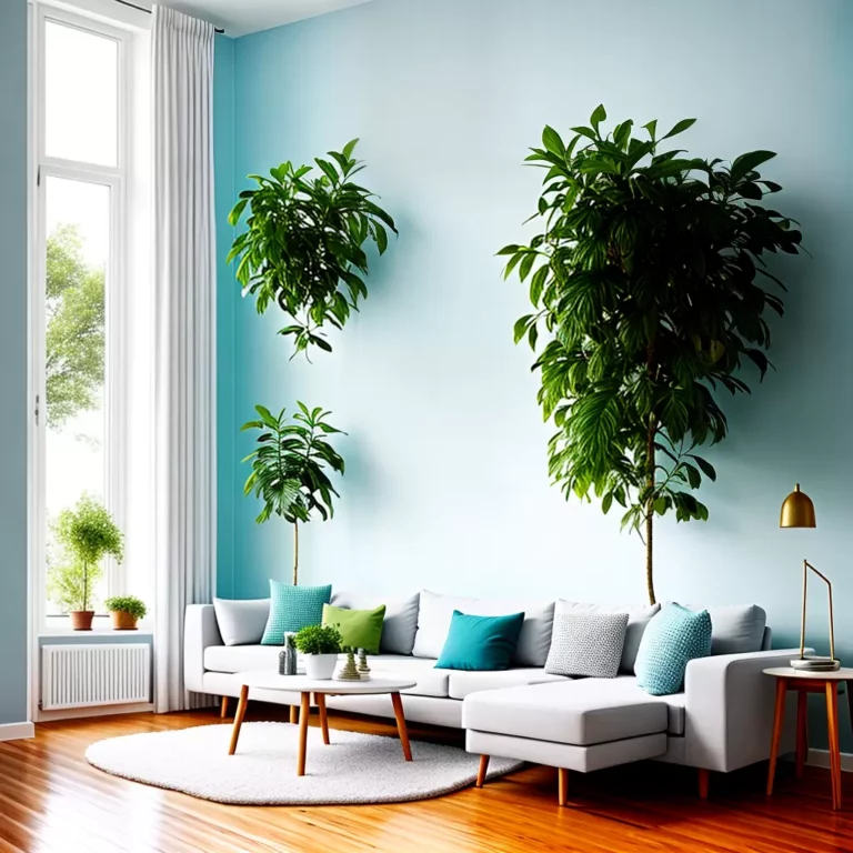 Azul Celeste no Estilo Escandinavo: Simplicidade e Elegância