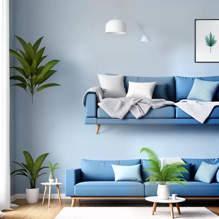 Azul Celeste no Estilo Minimalista: Como Harmonizar