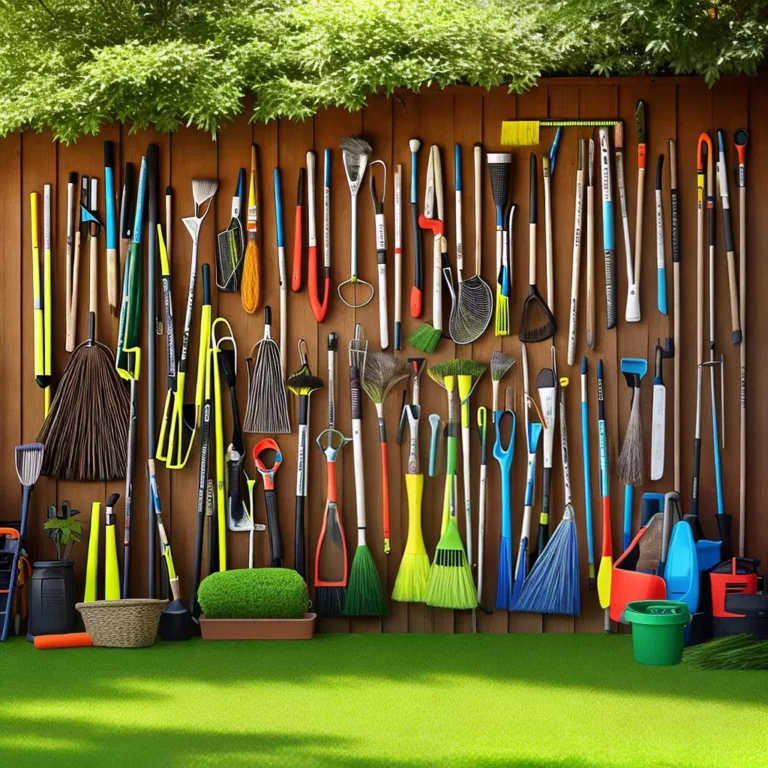 Vassouras de jardim: mantendo seu espaço verde limpo e agradável