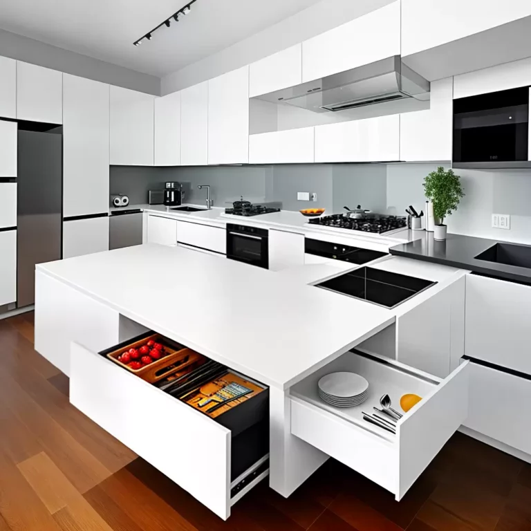 Balcão de Cozinha com Armazenamento: Maximizando o Espaço