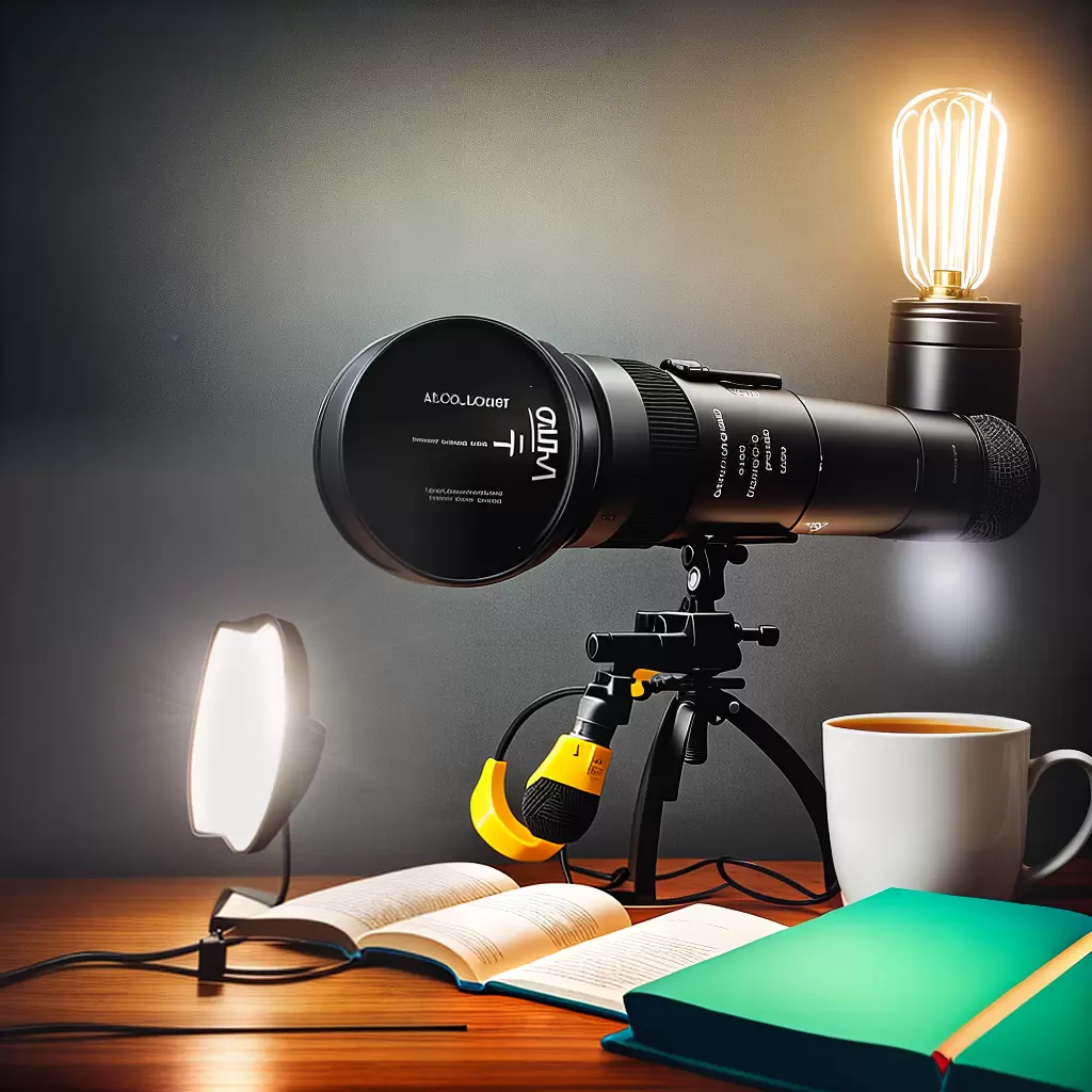 Fotos lancamento livro microfone spotlight