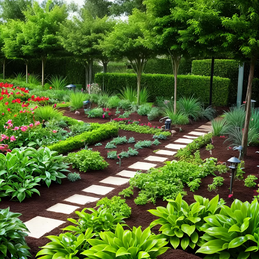Fotos jardim irrigacao gotejamento economia