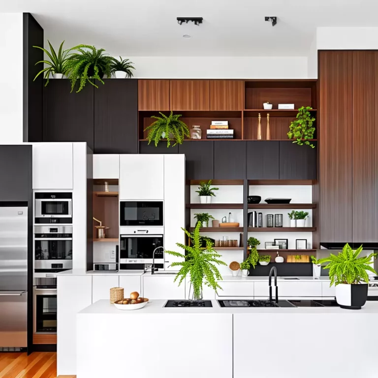 Balcões de Cozinha em Cozinhas Abertas: Harmonizando com o Restante do Ambiente