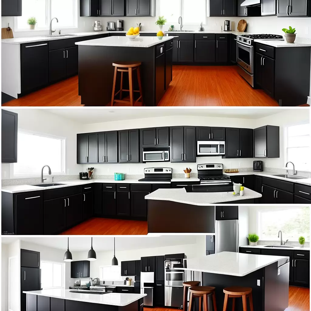 Fotos cozinha renovacao bancada moderna