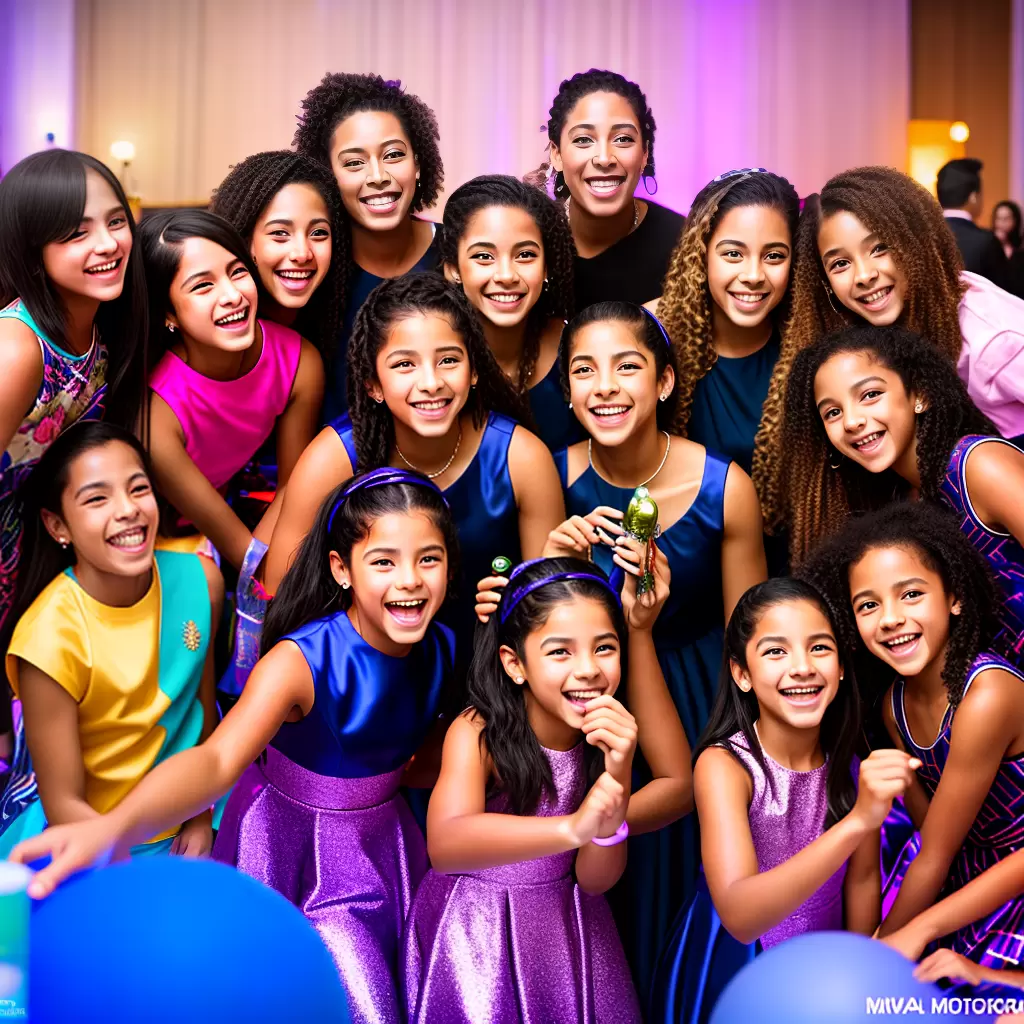 Fotos criancas diversas brincando batmitzvah