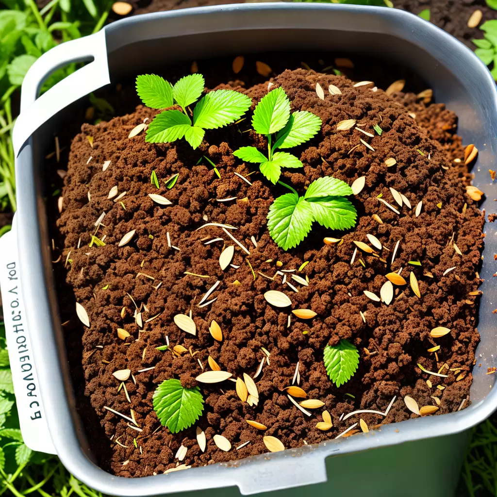 Fotos composteira bokashi plantas gardening