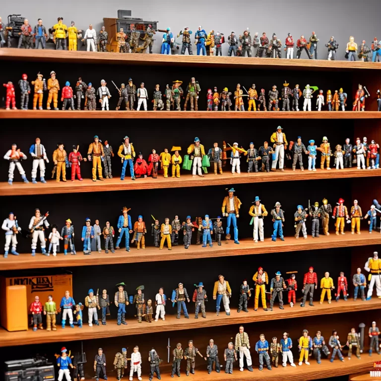 Figuras de ação baseadas em filmes clássicos: uma viagem nostálgica