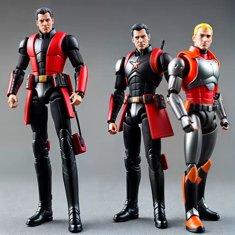 A evolução das figuras de ação ao longo dos anos: das articulações aos detalhes realistas