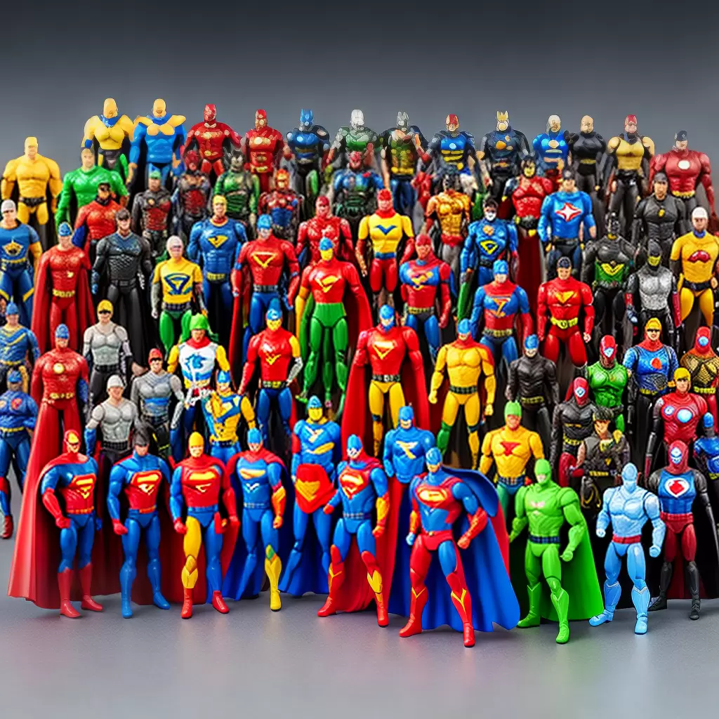 Fotos super herois destaque colecao colorida