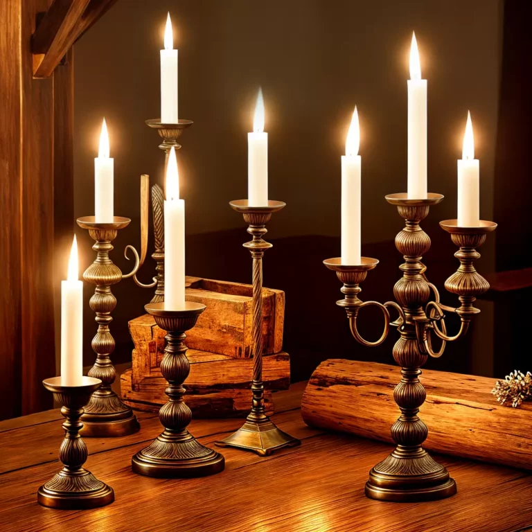 Candelabros vintage: resgatando o charme do passado na decoração