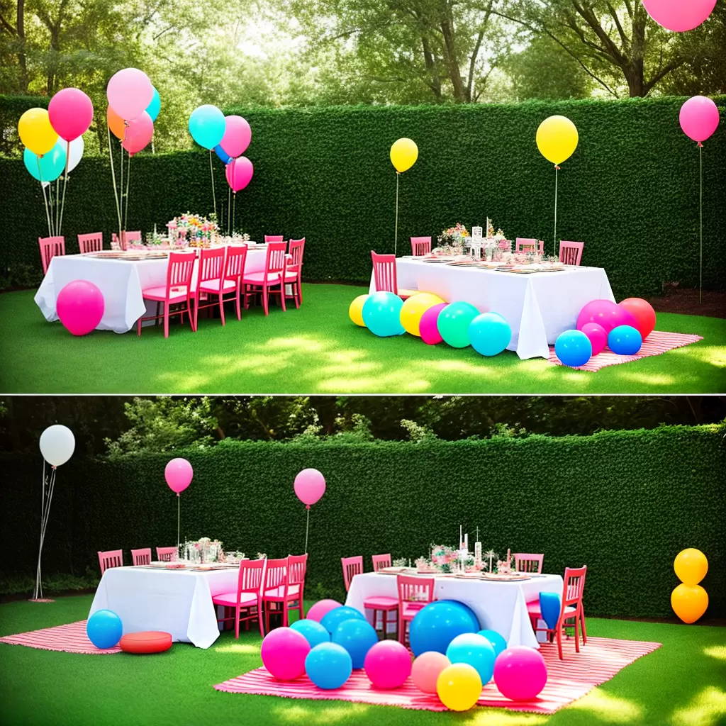 Fotos cha bebe jardim decoracao brinquedos lanches