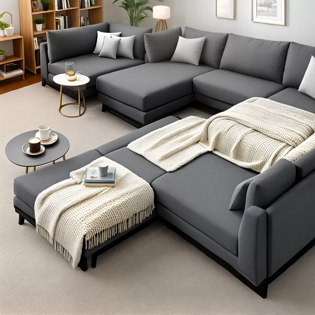 Sofá de Canto com Chaise: Combinando Conforto e Estilo