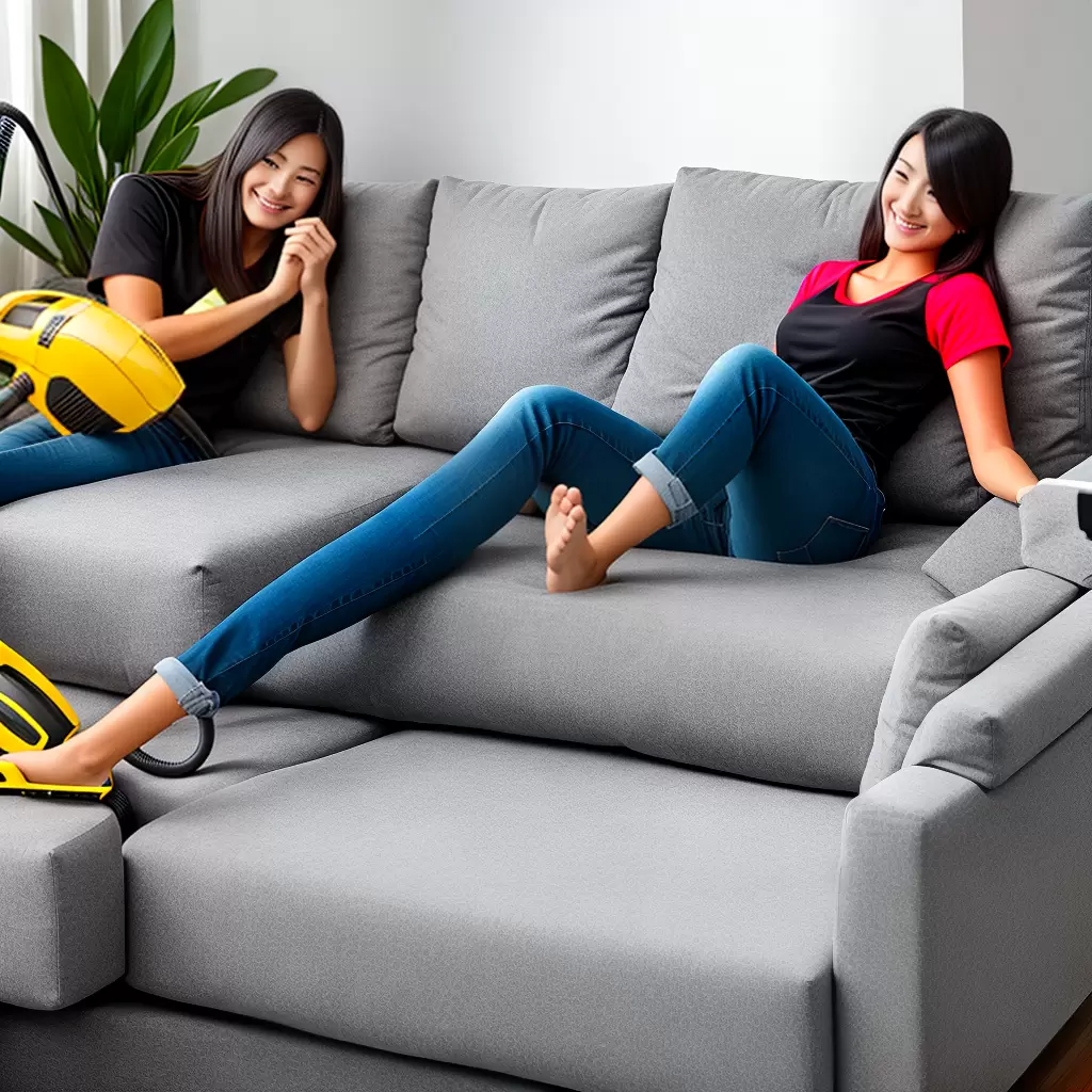 Fotos sofa canto limpeza aspirador