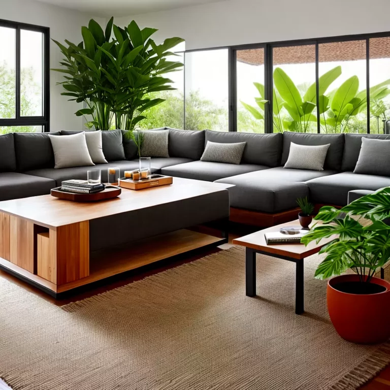 Decoração Sustentável com Sofá de Canto: Materiais Eco-friendly