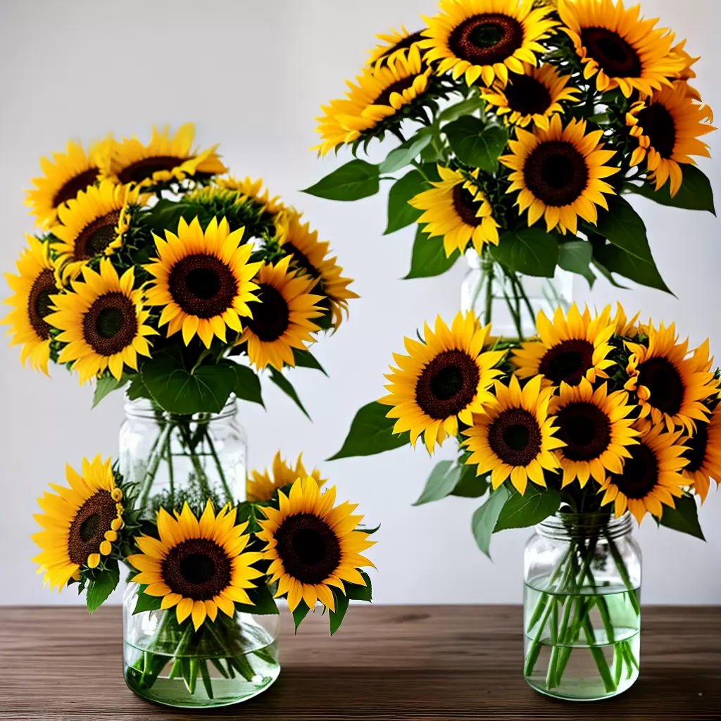 Fotos decor girasol rustico moderno boemio