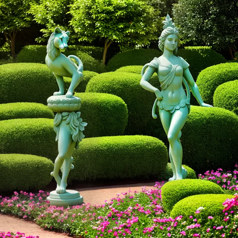 Estátuas de jardim: adornando seu espaço exterior com obras de arte