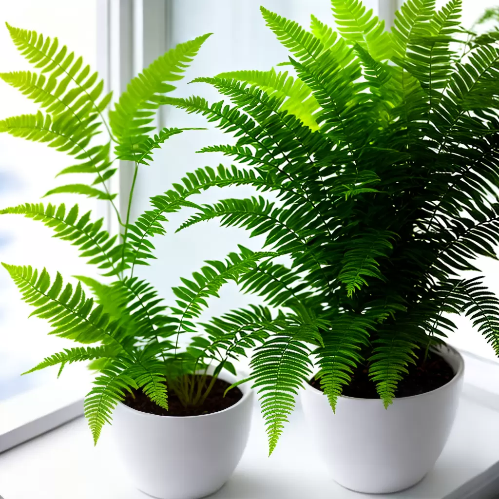 Fotos jardim janela vaso fern verde