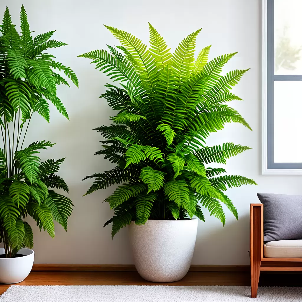 Fotos planta fern verde ceramica madeira