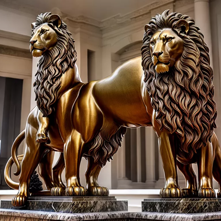 Estátuas de bronze: a durabilidade e a sofisticação do metal na decoração