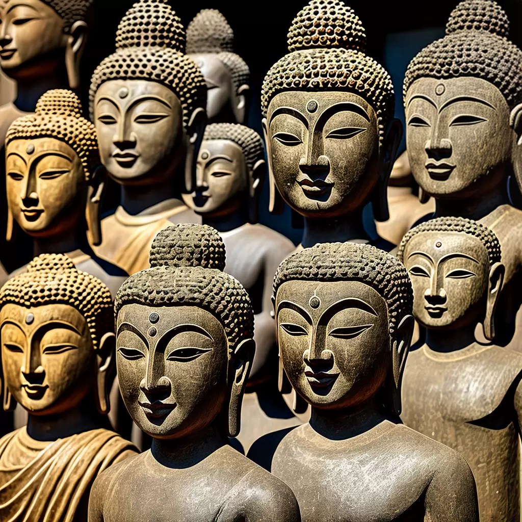 Fotos arte estatuas diversidade cultural