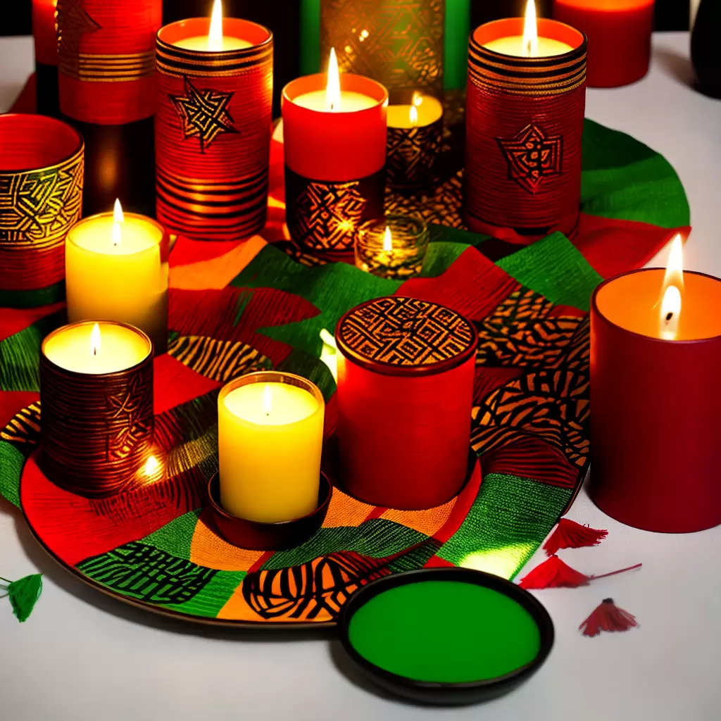 Fotos kinara kwanzaa velas simbolos festa Fotos kinara kwanzaa velas simbolos festa