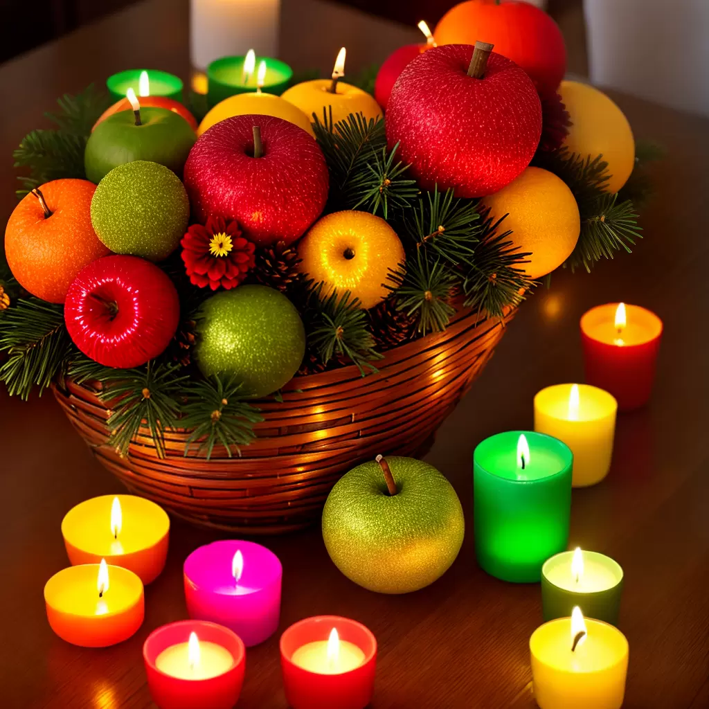 Fotos kinara celebracao kwanzaa velas frutas Fotos kinara celebracao kwanzaa velas frutas