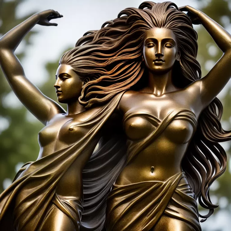 Estátuas femininas: celebração da beleza e da força feminina em esculturas