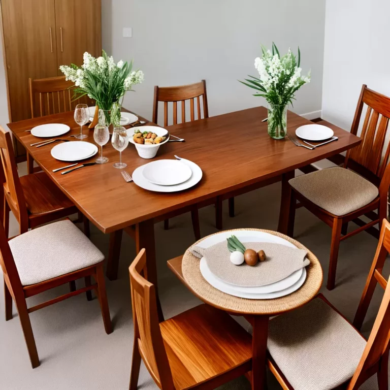 Mesa com 4 Cadeiras: Como Escolher o Estilo e Material que Combinam com Sua Decoração