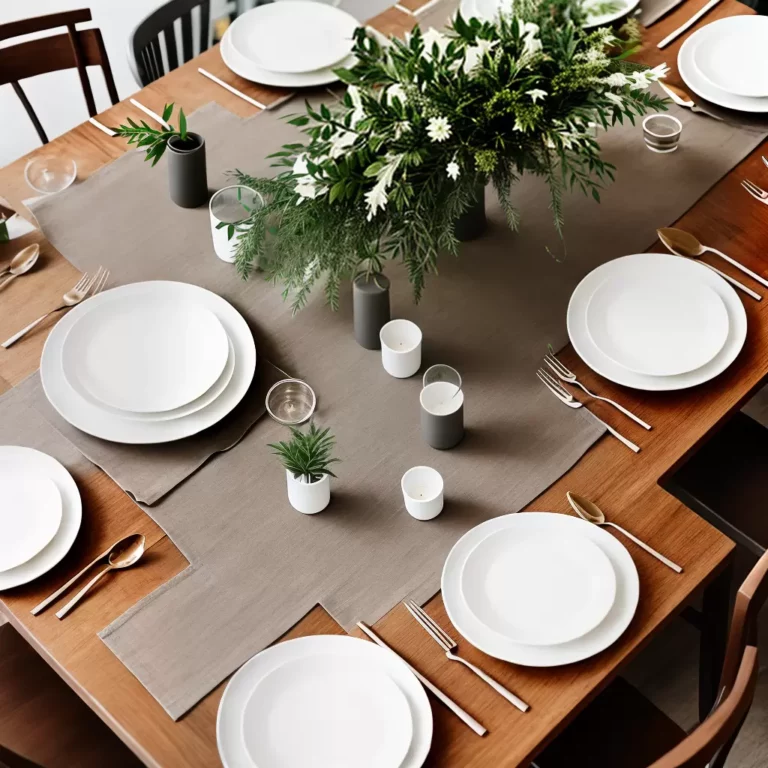 Tendências de Decoração para Mesas com 4 Cadeiras em 2023