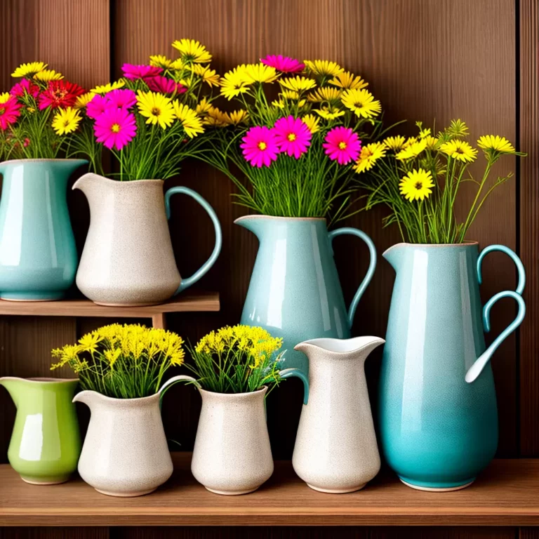 Jarras como peças de destaque na decoração de interiores