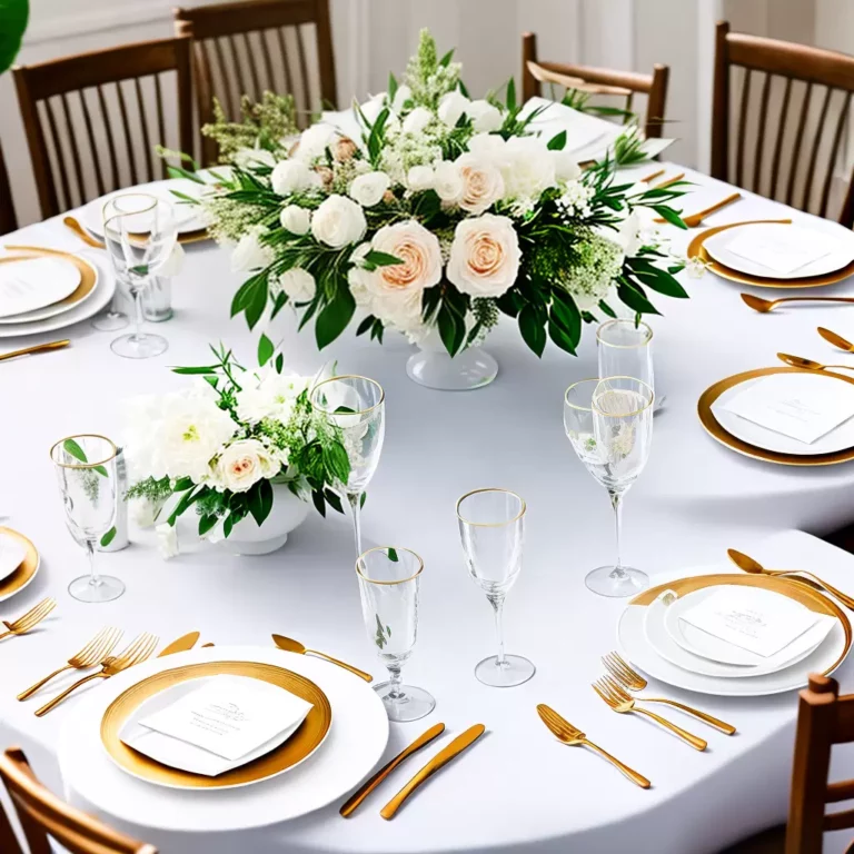 Mesa com 6 Cadeiras: Ideias para Decoração de Centro