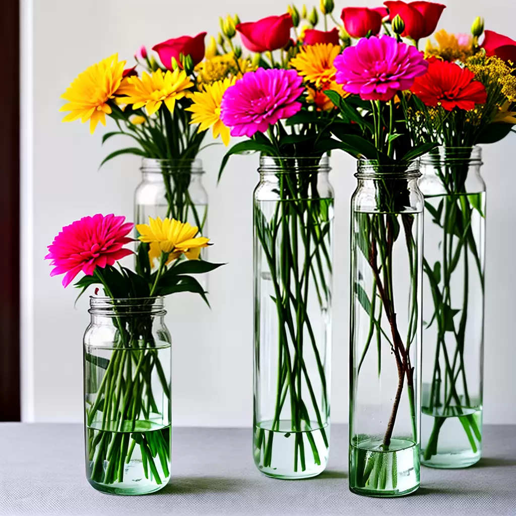 Fotos vasos reciclados decoracao flores