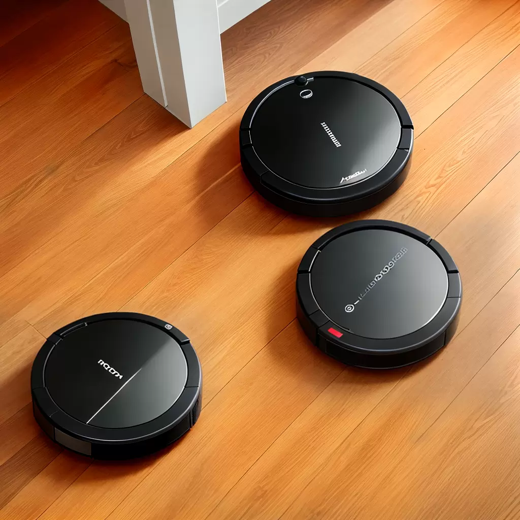 Fotos robo aspirador limpeza casa moderno
