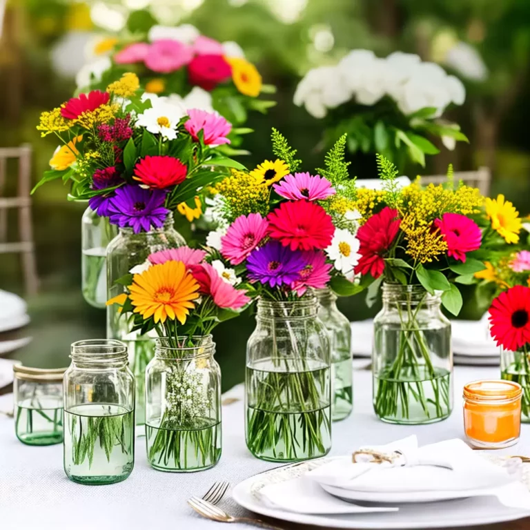 Jarras na decoração de eventos: ideias para festas e celebrações