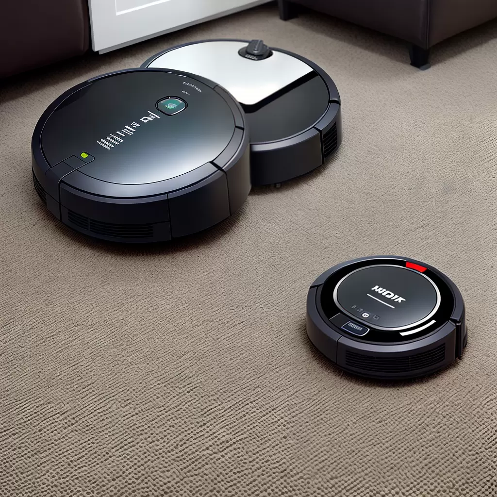 Fotos robo aspirador tecnologia ai