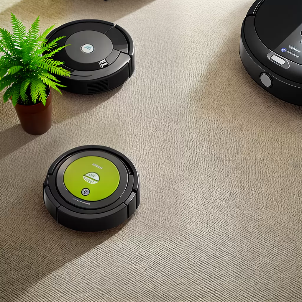 Fotos robo limpeza planta sustentavel