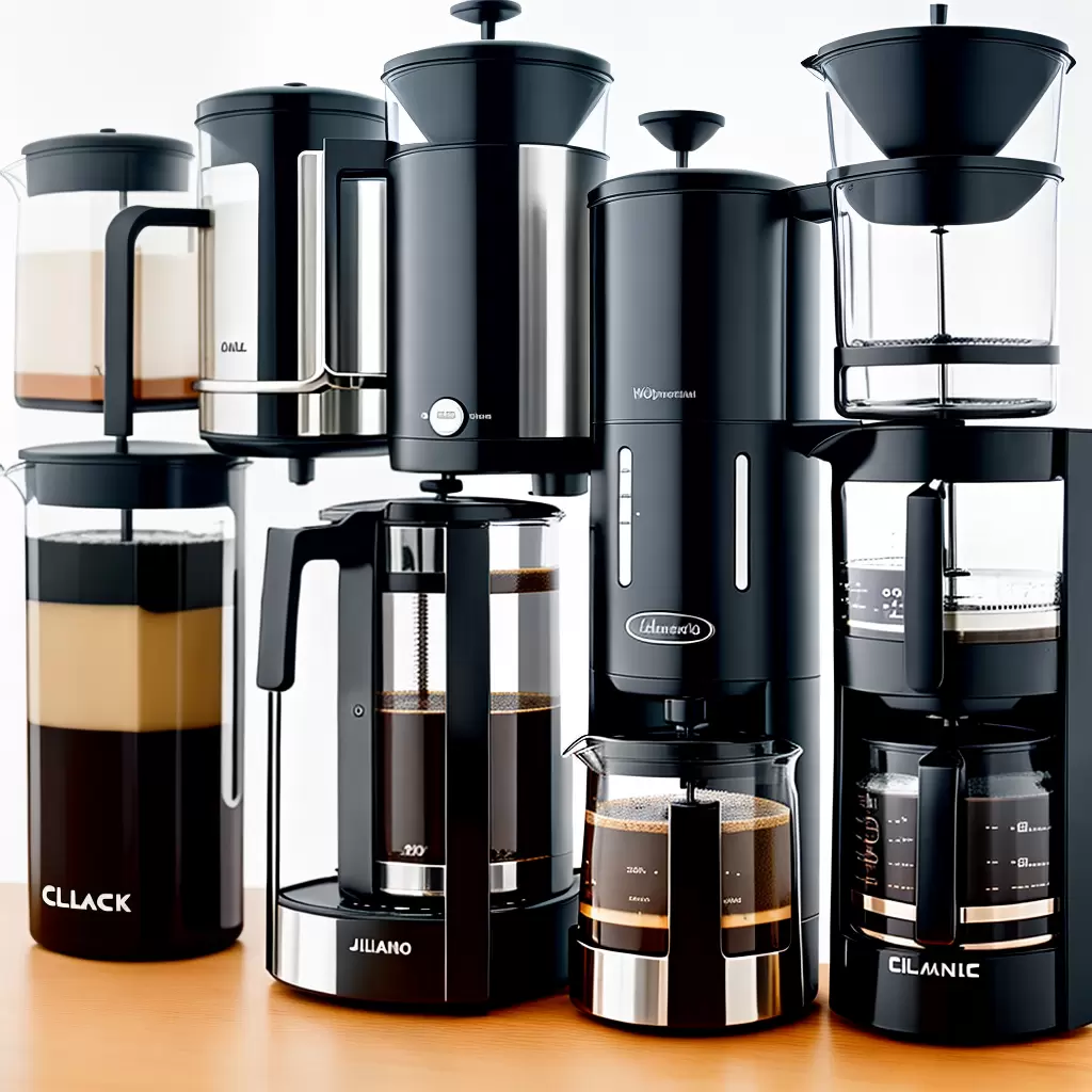 Fotos cafeteiras french drip espresso